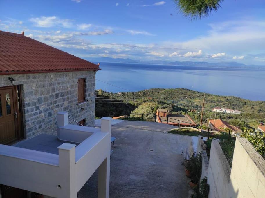 Κατοικία Πανόραμα, Πραγματευτή Λεωνιδίου, Τ.Κ.22300 Leonídion Buitenkant foto